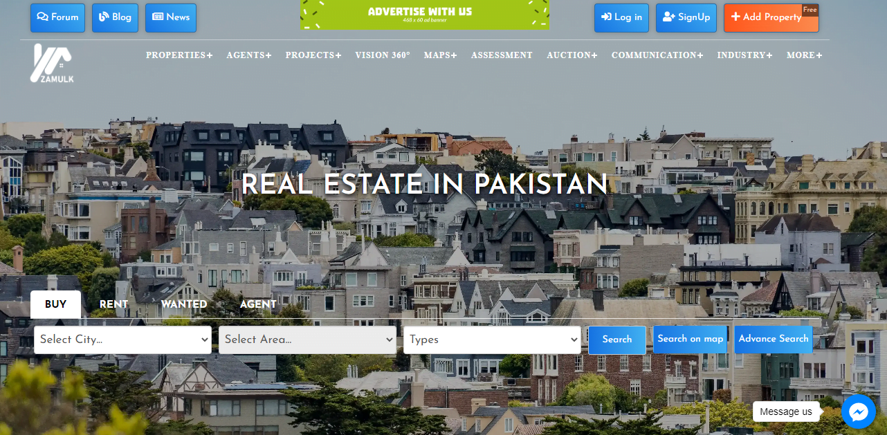 Zamulk - Real Estate Property Portals in Pakistan