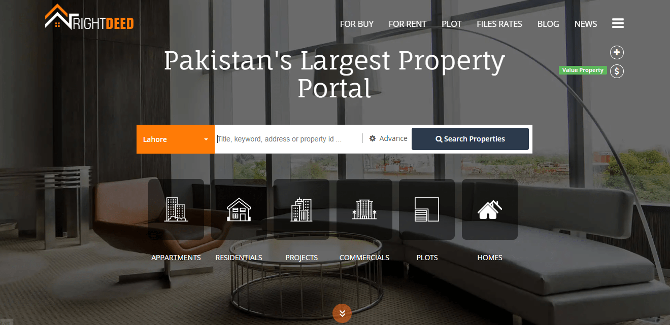 Right Deed - Real Estate Property Portals in Pakistan