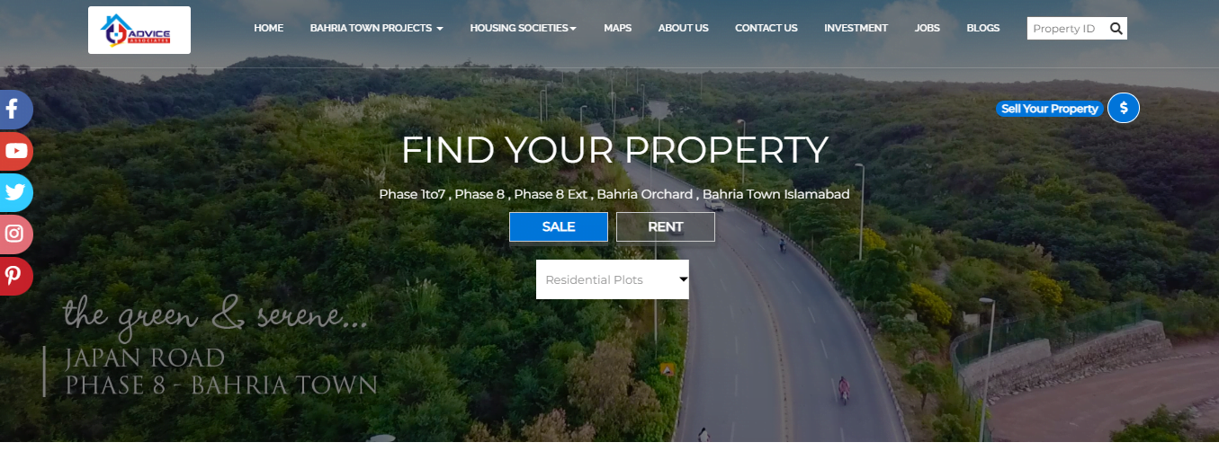 Advice - Real Estate Property Portals in Pakistan